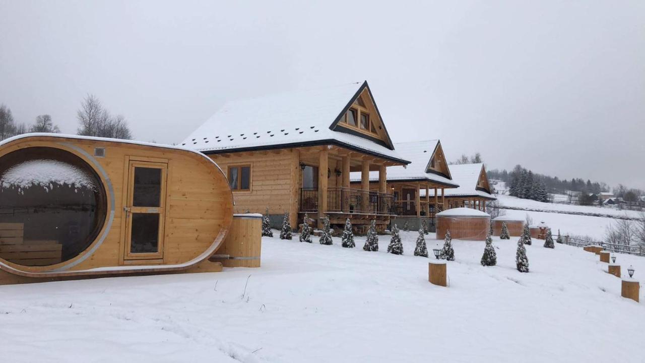 Domki Gorce Klikuszowa Sauna Jacuzzi Dış mekan fotoğraf