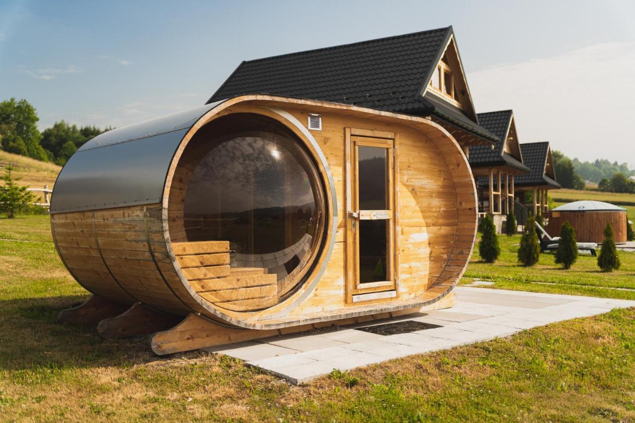 Domki Gorce Klikuszowa Sauna Jacuzzi Dış mekan fotoğraf