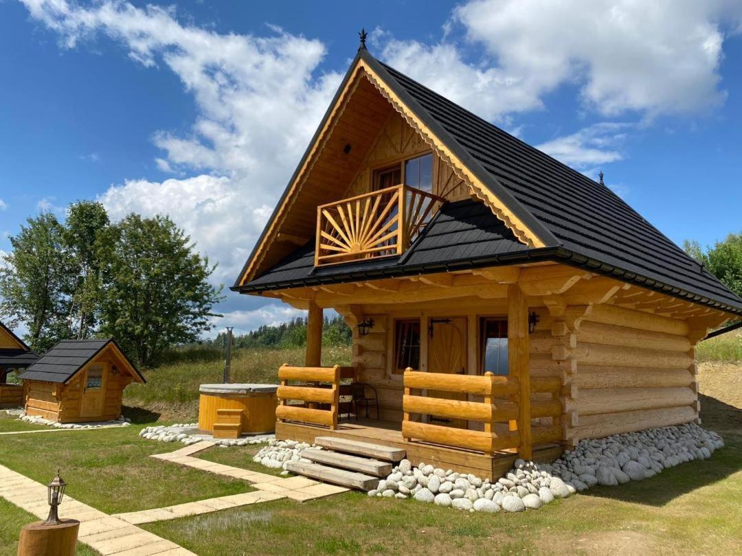 Domki Gorce Klikuszowa Sauna Jacuzzi Dış mekan fotoğraf